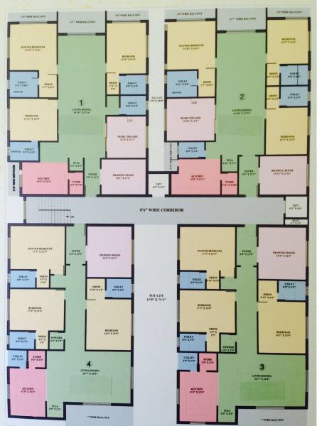 Images for Cluster Plan of Pavani Palazzo Images for Cluster Plan of Pavani Palazzo