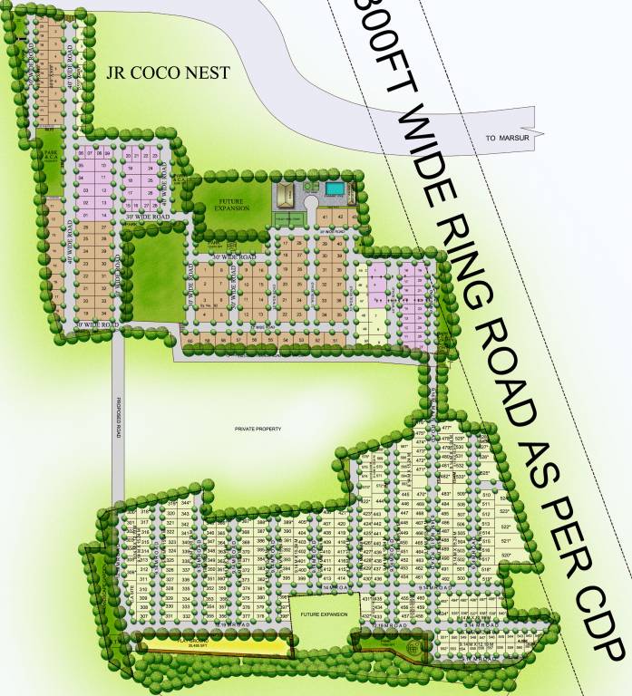  coco nest phase three Layout Plan