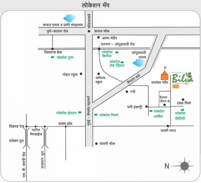 Images for Location Plan of Shree Venkatesh Bilva