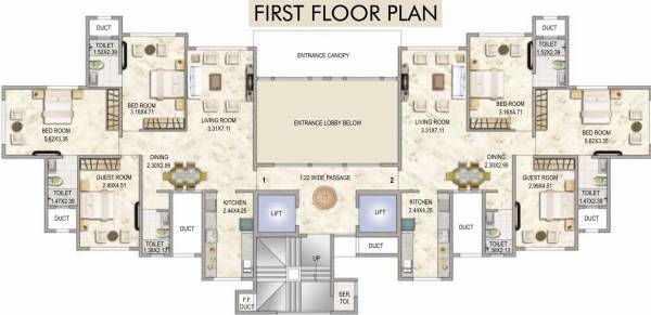 Images for Cluster Plan of Concrete Sai Srishti