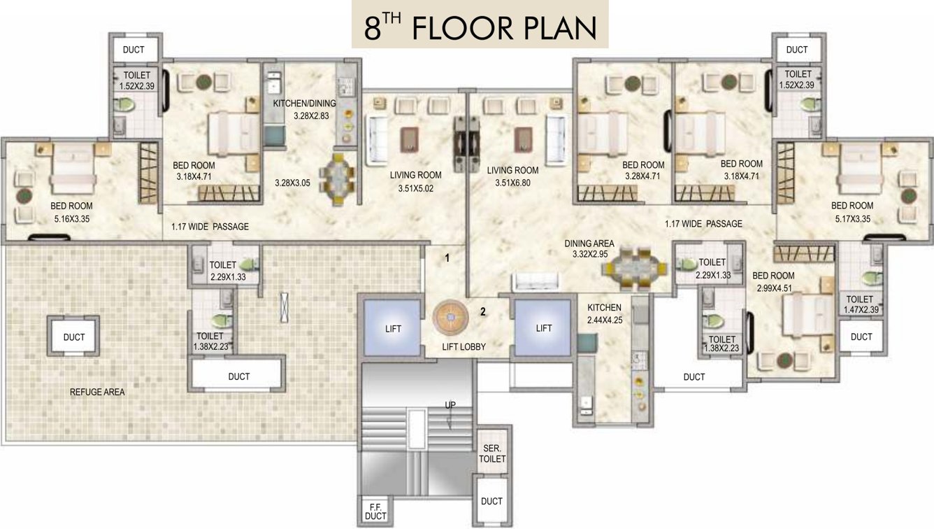 Images for Cluster Plan of Concrete Sai Srishti