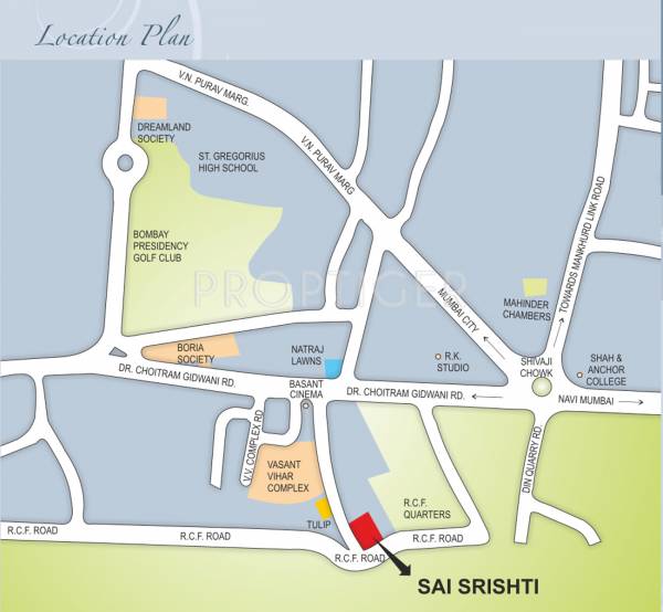 Images for Location Plan of Concrete Sai Srishti