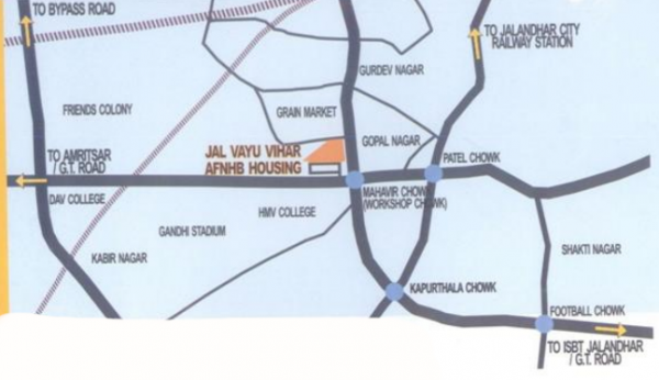 Location Plan jalvayu-vihar Location Plan