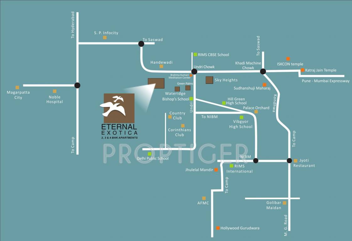 Images for Location Plan of Trimurti Eternal Exotica