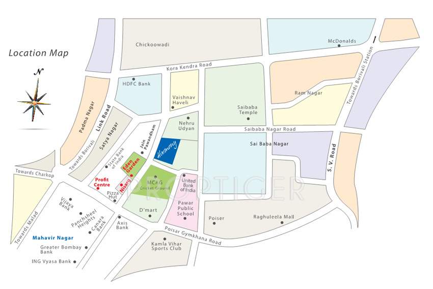  harmony Images for Location Plan of Chandak Harmony