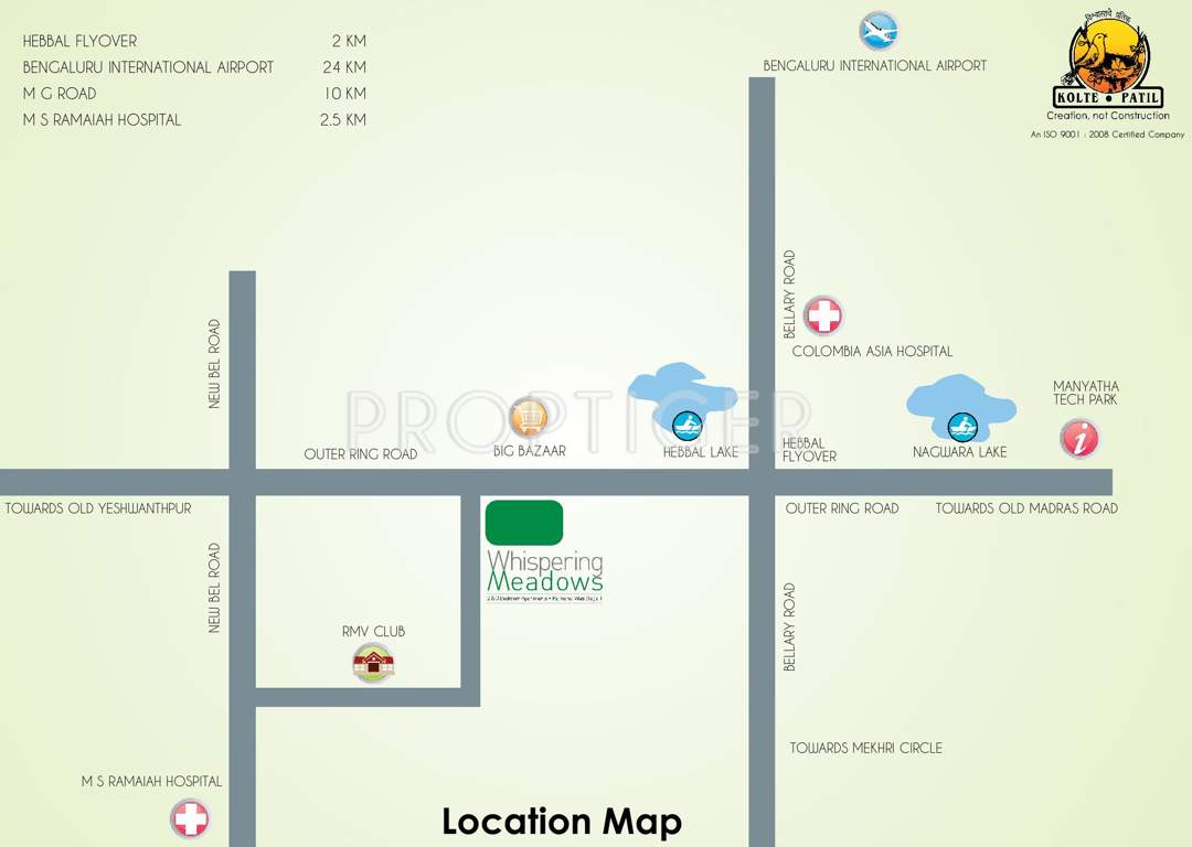 whispering meadows Images for Location Plan of Kolte Patil Whispering Meadows