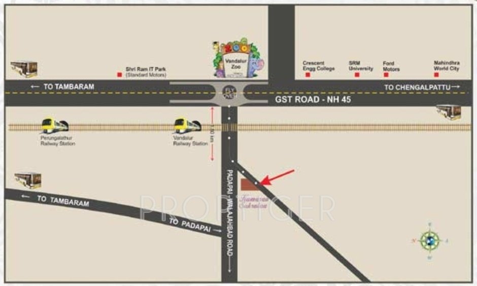 vjs associates kumaran sukrataa Location Plan