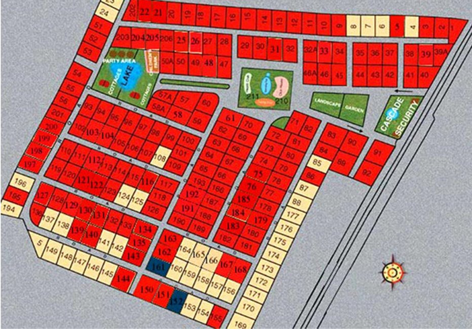 apna sapna cliffton park Layout Plan