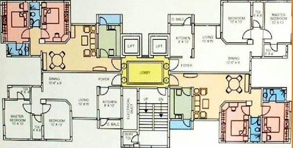 Images for Cluster Plan of Vikas Constructions Vikas Paradise