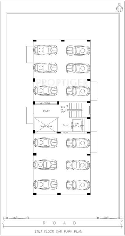 Images for Cluster Plan of India The Radiance Retreat