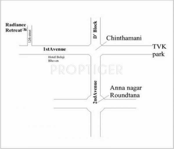 Images for Location Plan of India The Radiance Retreat
