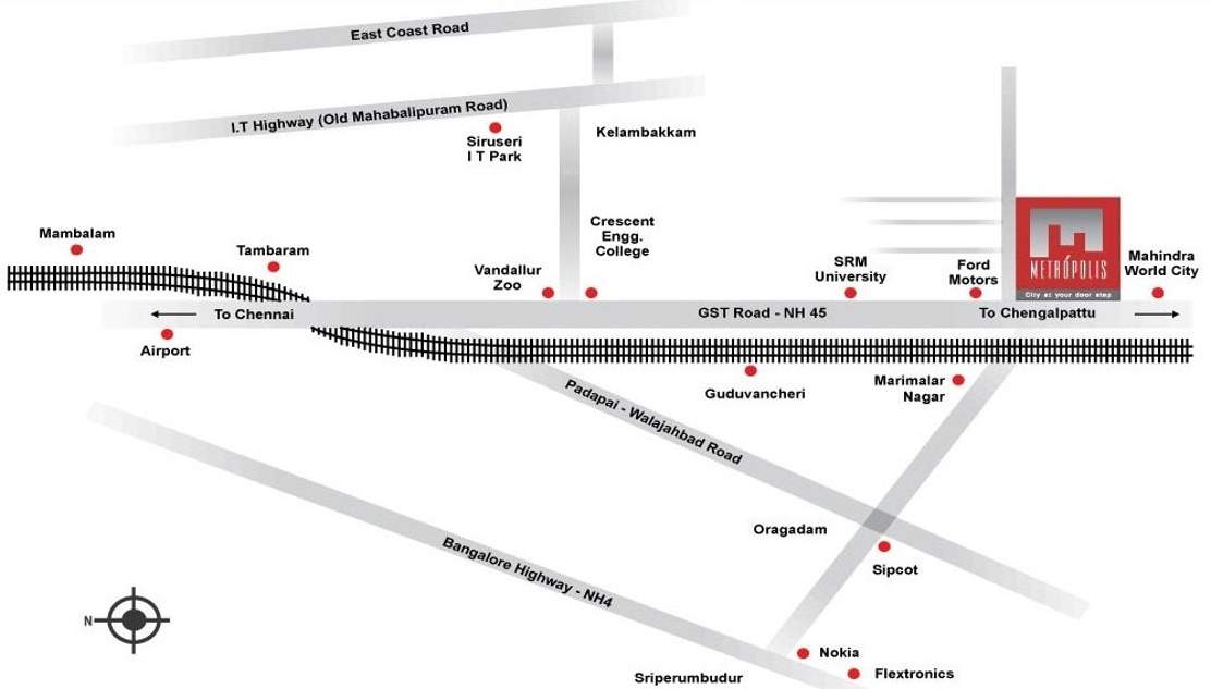 Images for Location Plan of Akshaya Metropolis