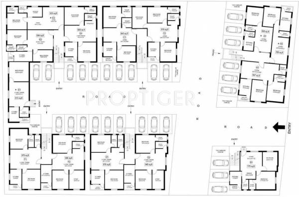 Antony Associates The Orchard Cluster Plan