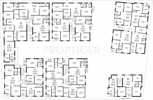 Antony Associates The Orchard Cluster Plan