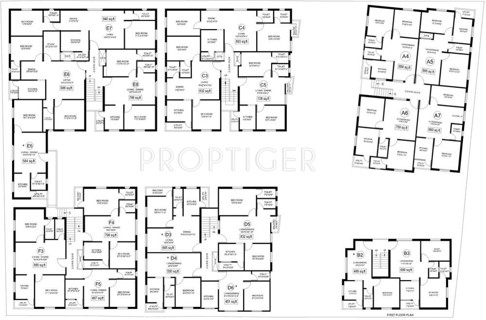 Antony Associates The Orchard Cluster Plan
