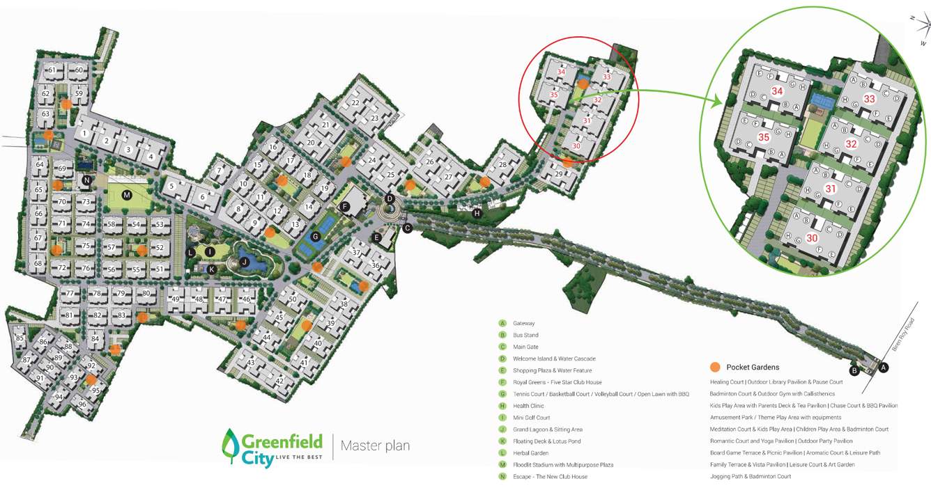 greenfield city Images for Layout Plan of Srijan Greenfield City Elite