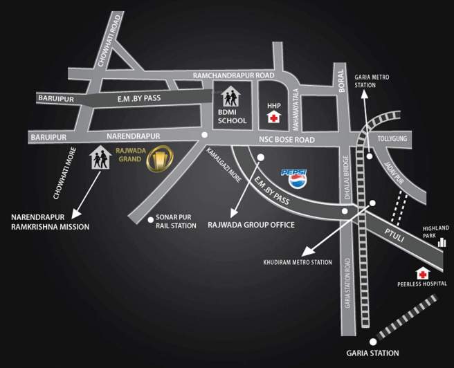  grand Images for Location Plan of Rajwada Grand