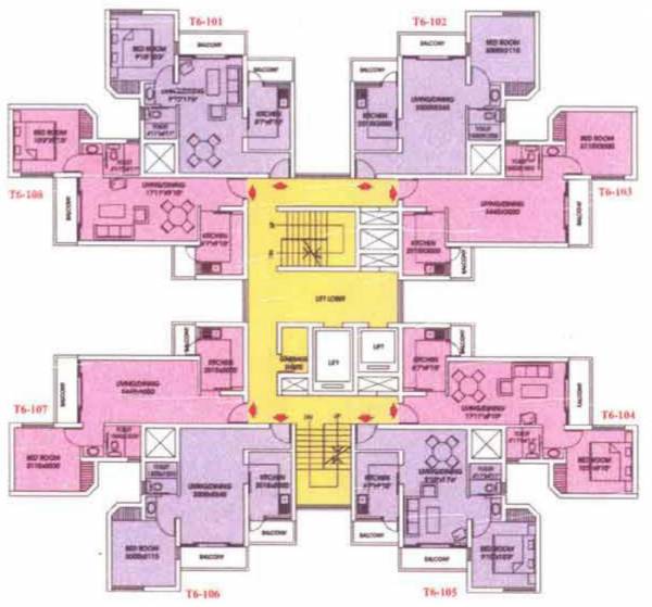 Cluster Plan sushant-estate Cluster Plan