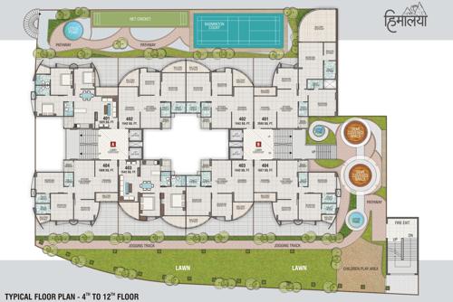 Images for Cluster Plan of Himalaya Elanza
