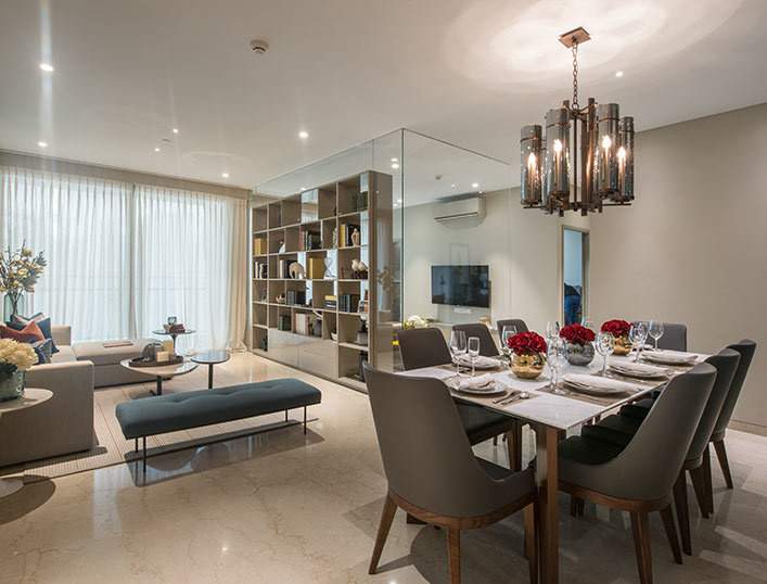  oberoi gardens Living Area