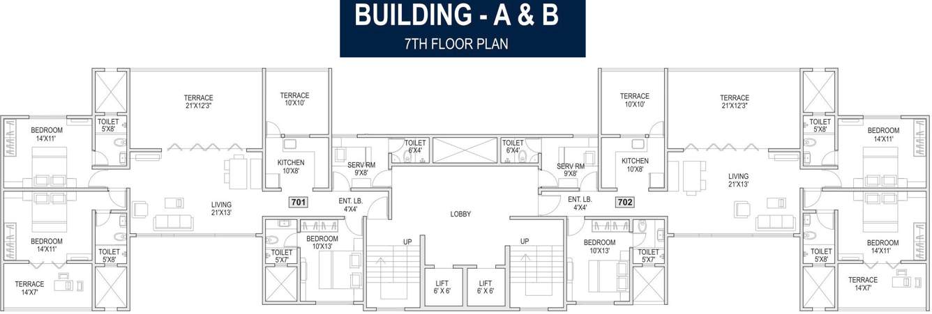 Images for Cluster Plan of Simran Lyra Apartment