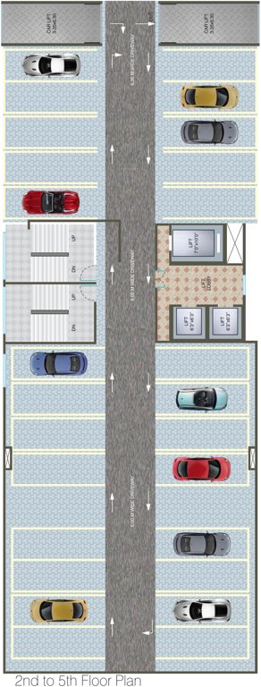 Images for Cluster Plan of Nandivardhan Oasis Sapphire