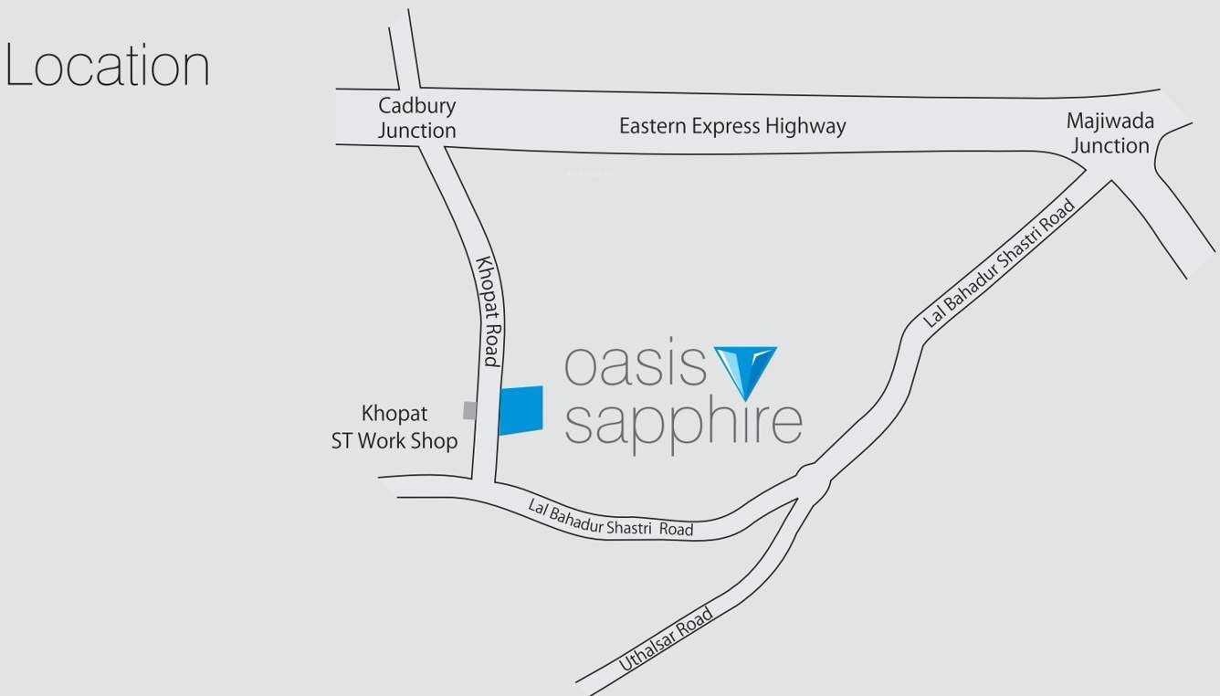 Images for Location Plan of Nandivardhan Oasis Sapphire