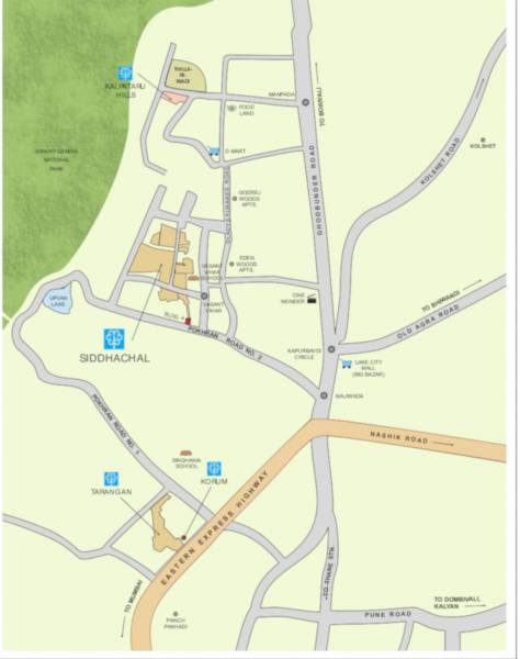  siddhachal-ii Location Plan