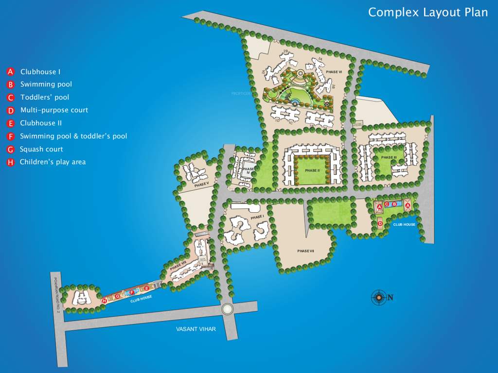  siddhachal i Layout Plan