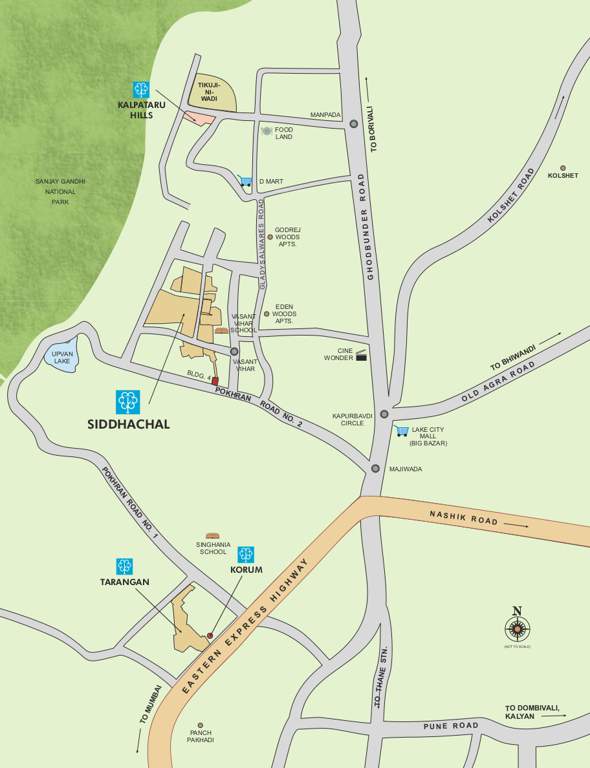  siddhachal i Location Plan