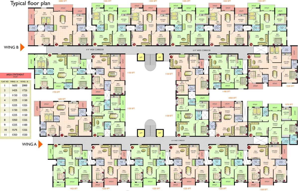 Images for Cluster Plan of Vijaya Oracle Residency