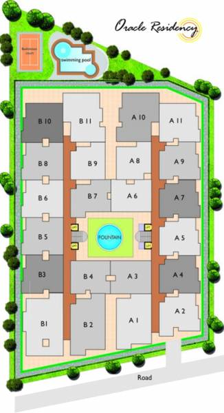 Images for Layout Plan of Vijaya Oracle Residency