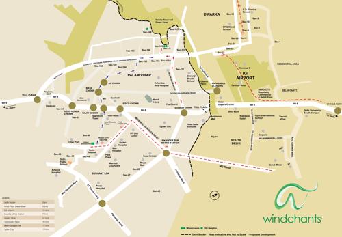 Images for Location Plan of Experion Windchants Images for Location Plan of Experion Windchants