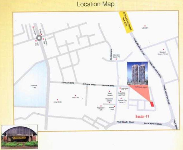 marvels-group shanti-heights Location Plan