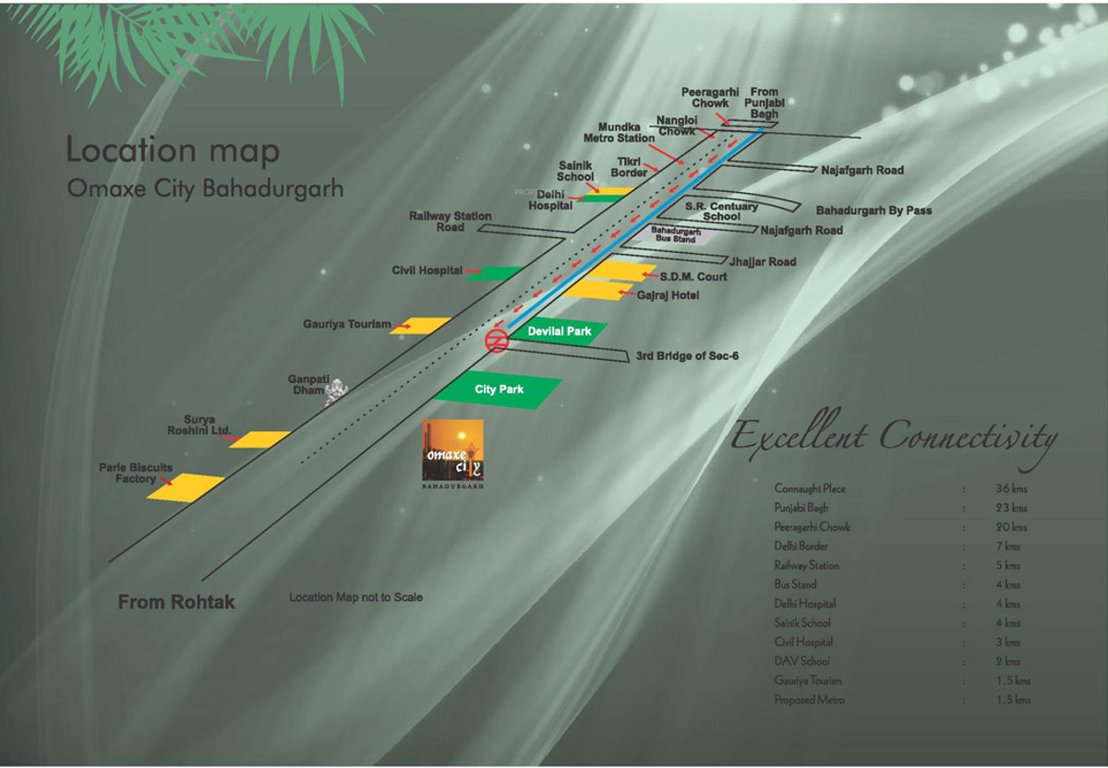 Images for Location Plan of Omaxe North Avenue