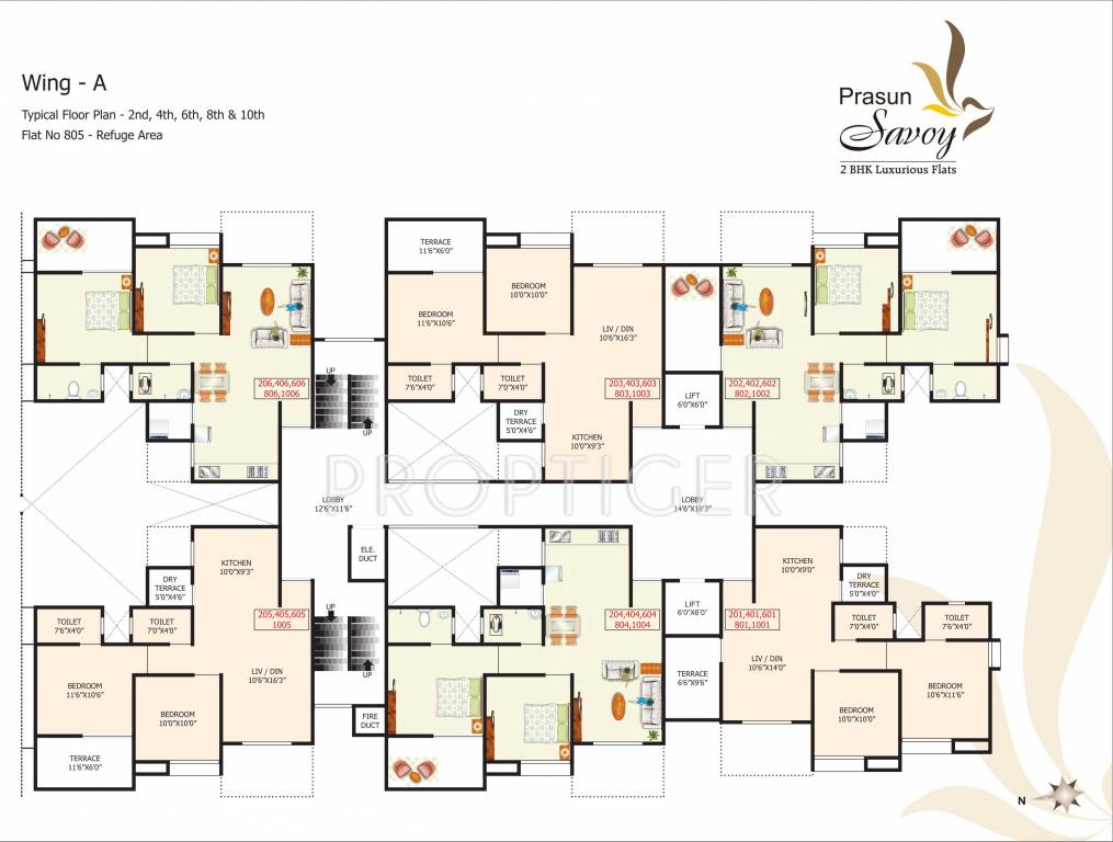  savoy Images for Cluster Plan of Prasun Savoy