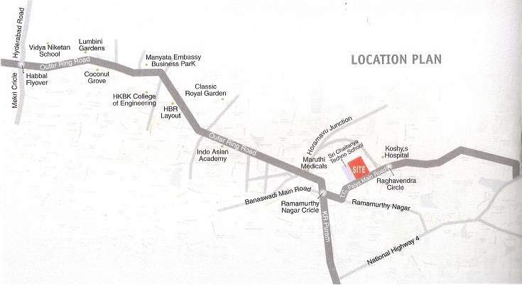  s square Images for Location Plan of Ushodaya S Square