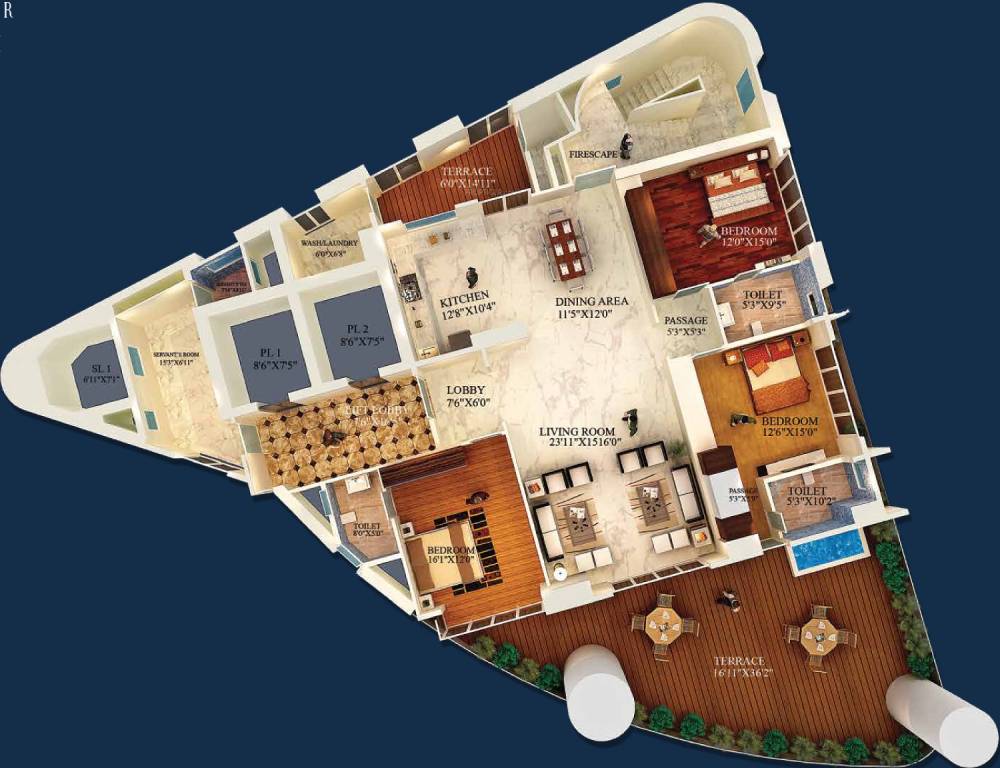 Images for Cluster Plan of Rohan Altimo