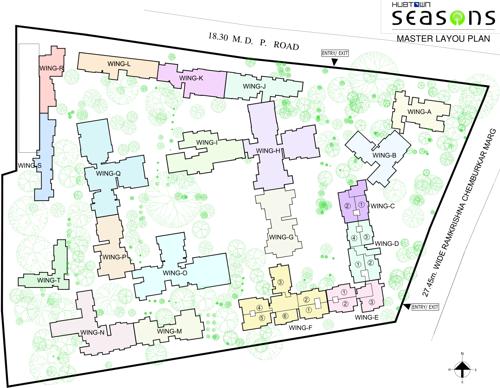  hubtown-seasons Images for Master Plan of Hubtown Seasons
