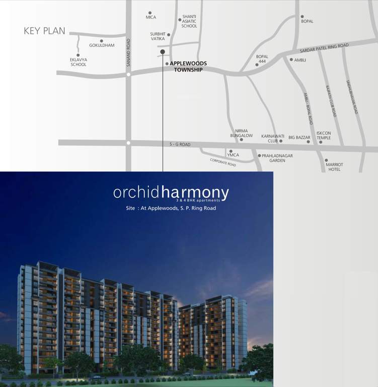 orchid harmony Images for Location Plan of Goyal Orchid Harmony