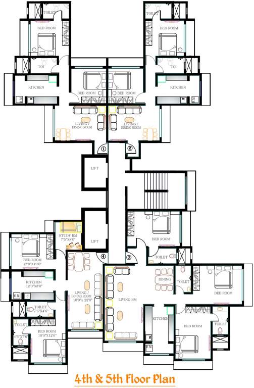 Images for Cluster Plan of Kabra Group Rageshree