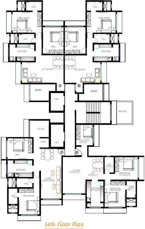  rageshree Images for Cluster Plan of Kabra Group Rageshree
