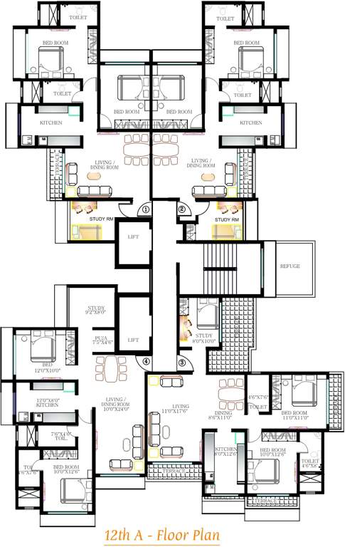  rageshree Images for Cluster Plan of Kabra Group Rageshree