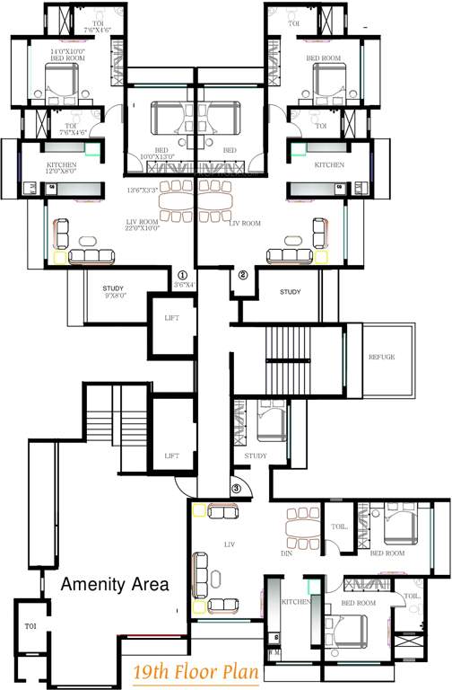  rageshree Images for Cluster Plan of Kabra Group Rageshree