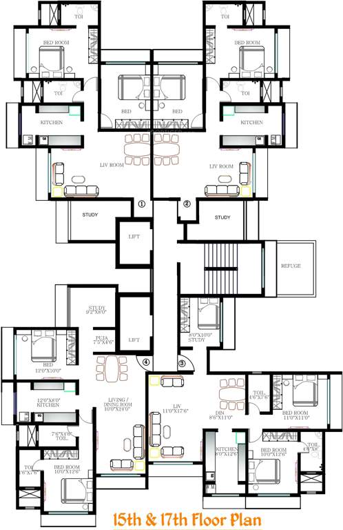 rageshree Images for Cluster Plan of Kabra Group Rageshree