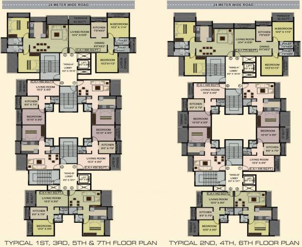 Images for Cluster Plan of Yash Sai Orchid