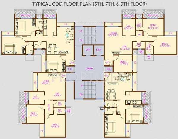  sea-regency Sea Regency Cluster Plan