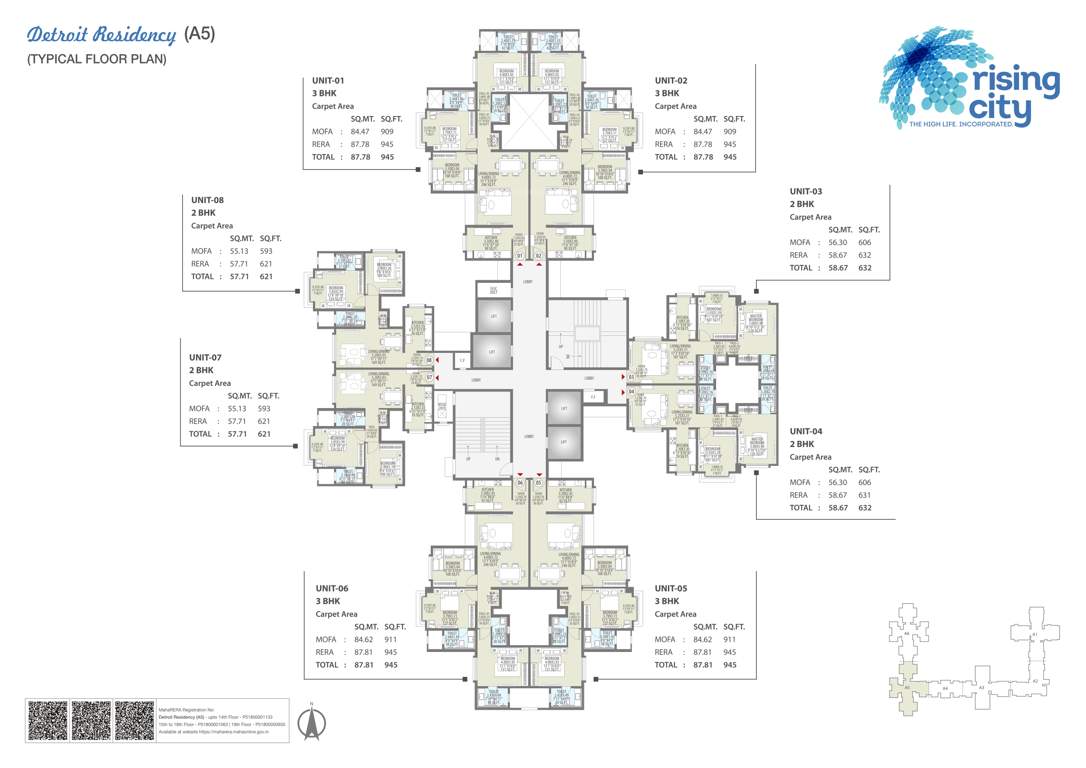 rising city Detroit Residency Cluster Plan