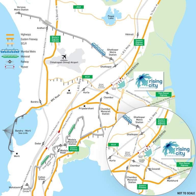 rising city Images for Location Plan of Rare Townships Rising City