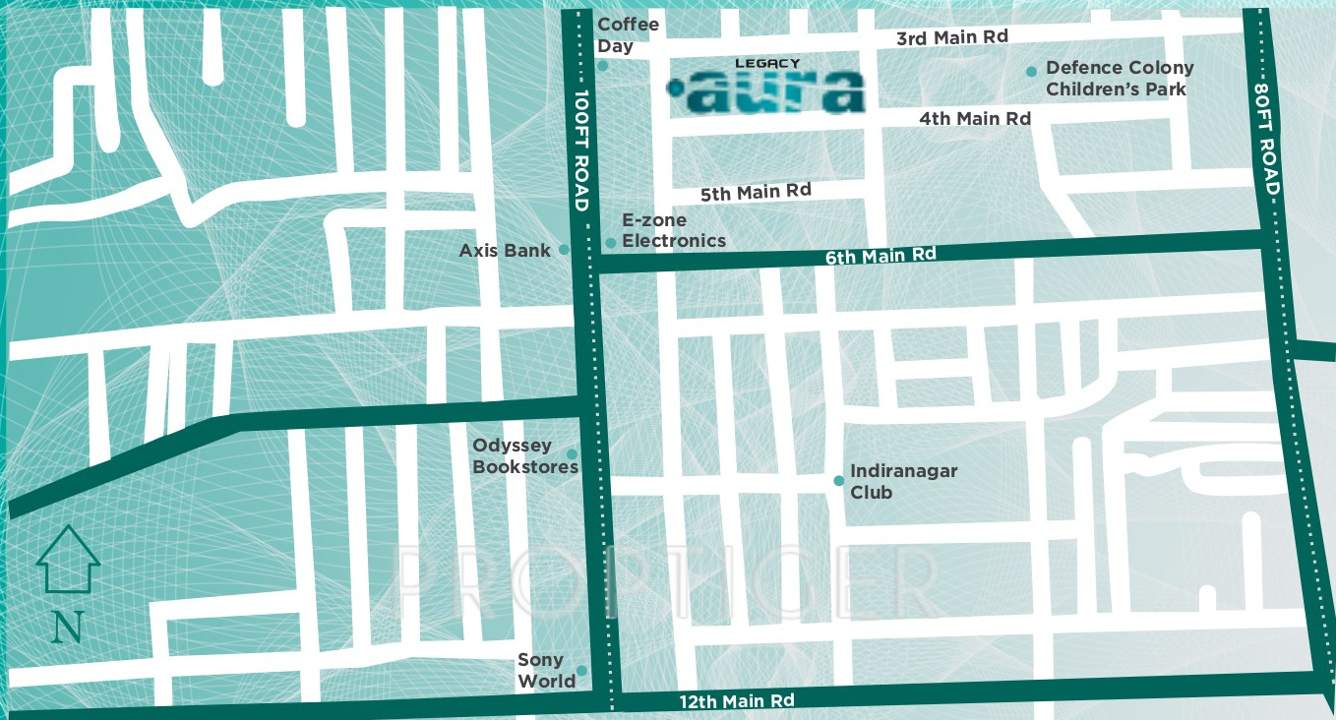 aura Images for Location Plan of Legacy Aura